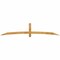 Ekena Millwork Bellingham Rough Sawn Timber Gable Bracket, Western Red Cedar, 108"W x 22"H x 2"D x 4"F, 5/12 Pitch GBW108X22X0204BEL00RWR - alternate 1